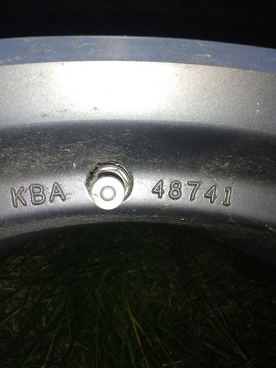 Alloy wheel KBA 48741