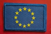 European Union flag patch.