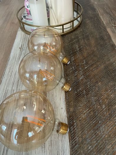 Osram vintage globe X 3