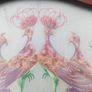 Art Deco Embroidered Serving Tray Image 9