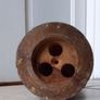 Vintage Wooden Sculpture of A Faceless Woman Image 3