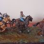 American Civil War,Artillery Diorama in Display case Image 8