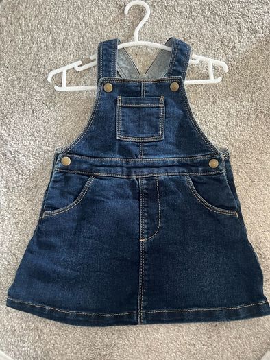 M&S baby girl denim dress