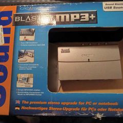 Creative Labs USB Sound Blaster MP3+ External Sound Card Sound System