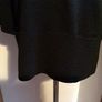 L.K Bennett Ladies Black ribbed trim jumper size XS includes post Image 2