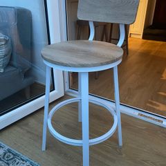 Two breakfast bar stools
