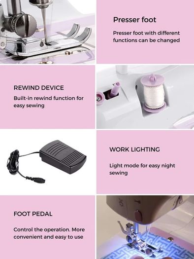 Brand New MAGIC SELECT sewing machine with 2 speeds and 12 stitches,