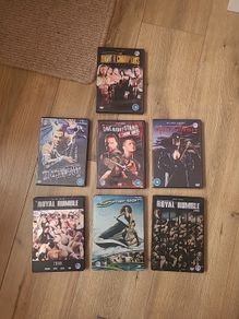 WWE dvds