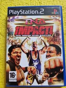 TNT Impact Total Non Stop Action Wrestling PlayStation2 Ps2 Games Original