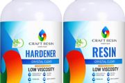 Epoxy Resin Kit - Crystal Clear Resin &amp; Hardener Casting Resin for Jewelry Crafts &amp; Art Resin - Food Safe, Self Leveling with High Gloss, UV &amp; Heat Resistant, No Bubble &amp; Yellowing 1L (FREE POSTAGE)