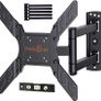 TV Wall Bracket, Swivels Tilts Extends Rotates TV Bracket Mount Fits 26-55 Inch Flat&Curved TV up tp 45KG, Max. VESA 400x400mm Image 7