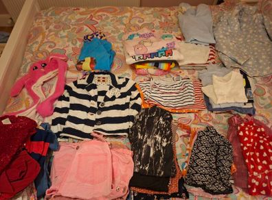Mixed bag girls clothes aged 7-9