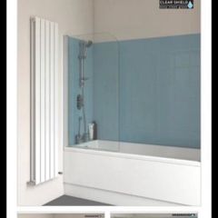 Shower Door Radius Bathscreen Sonas, Brand New