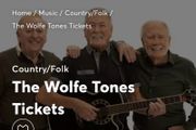 Wolfe Tones 4/07/26 2 tickets seated