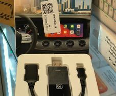 Wireless Car-Play Adapter 2 IN 1 Plug and Play Wired to Wireless Car Play Adapter Android Auto Dongle, Aux Compatible All Car Models Smart Carplay Box Support iPhone/Android