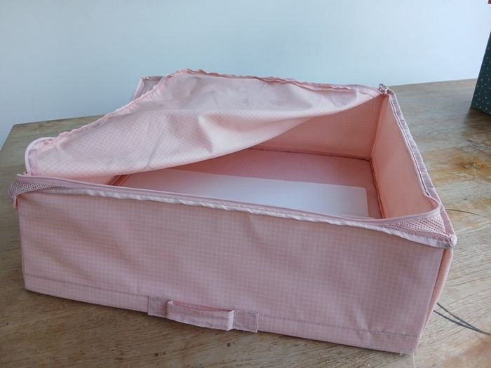ikea pink storage box