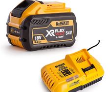 Dewalt Dcb547 54v 9.0ah Xr Flexvolt Battery + Dcb118 Fast Charger