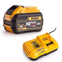 Dewalt Dcb547 54v 9.0ah Xr Flexvolt Battery + Dcb118 Fast Charger