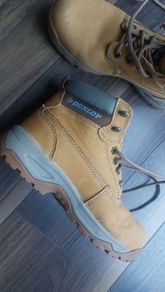 Dunlop steel toe boots size 37