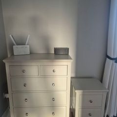 Kate locker and chest of drawers taupe