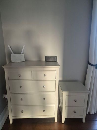 Kate locker and chest of drawers taupe