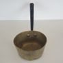 Brass heavy forged cooking pot antique Image 3