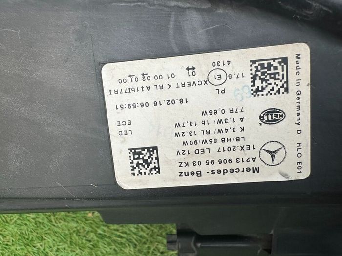 Mercedes W213, W176 Parts