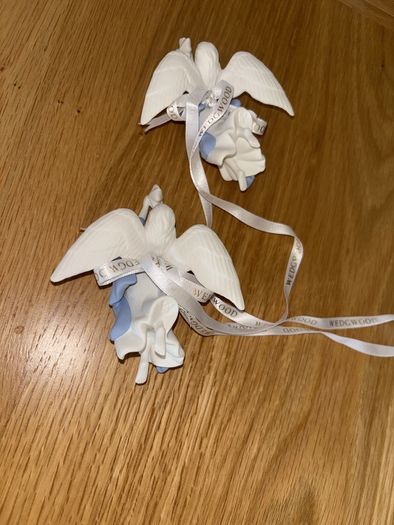 Wedgwood Christmas Tree Angel Ornament