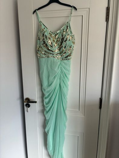 virgos lounge dress mint green