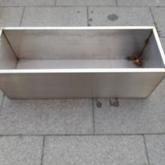 Stainless Steel Flower Pot Container Box