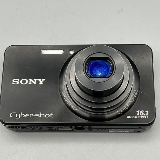 Sony DSC-W570 16.1MP Digital Camera Black - Full Kit