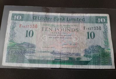 Ulster Bank note