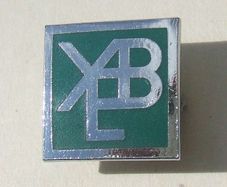 Yorkshire Electricity Board (YEB Logo) - a vintage enamel badge (early 1960s)