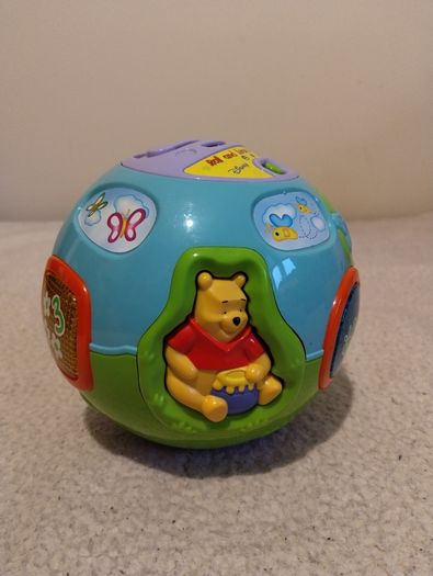 VTECH Roll and Learn Ball - Winnie the Pooh educational Musical toy