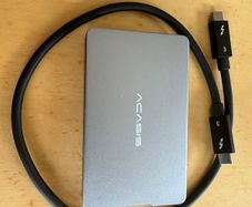 Acasis 40gbps Nvme M.2 Ssd Enclosure, Usb 4/3.2/3.1/3.0/2.