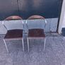 Pair of Piuma occasional chairs designed by Origlia Image 10
