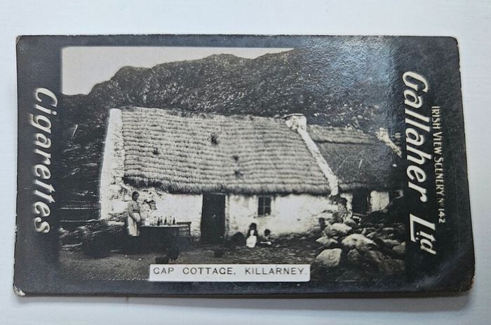 Vintage Gallaher Cigarette Cards Irish View Scenery - Cork, Kerry and Clare Views