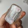 384 - Set of 5 Vintage Collectible Decorative Clear Glass Bottles Jars Inkwells Image 10