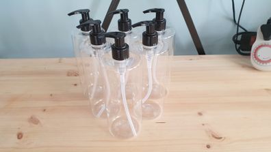 Plastic Bottle with Pump 500ml