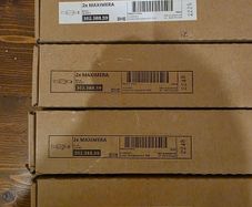 IKEA MAXIMERA Glass Drawer Sides 60cm - 302.388.59