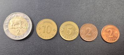 Latvia coins