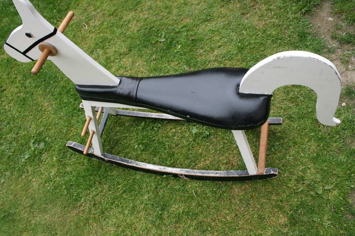 Vintage Wooden rocking horse