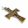 Mid Century cross pendant Image 4