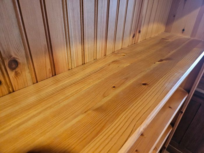 Solid Wood Standing Bookcase, Excellent Condition, Quick Sale