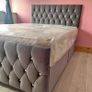King size Monaco bed frame with Mattress included Image 4
