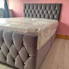 double Monaco bed frame with Mattress included