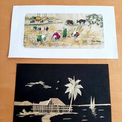 Vietnamese art cards