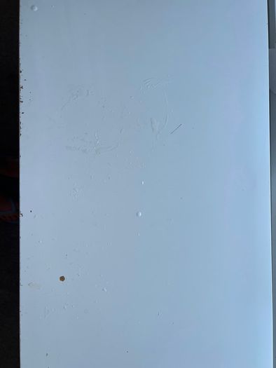 White Computer Desk with Shelving Great for Home Office or Crafts