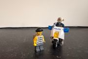 Lego City Police Bike and Robber Set