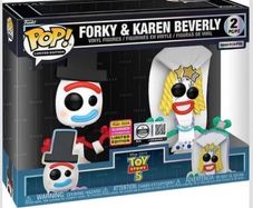 Funko pop  2-Pack of Forky & Karen Beverly